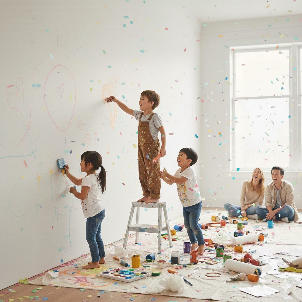 お家まるごとキャンバスに！書き放題イベント開催！