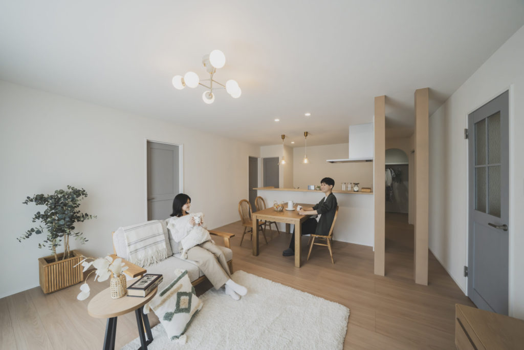 ただいま動線が心地よい、家族が自然とつながる平屋
